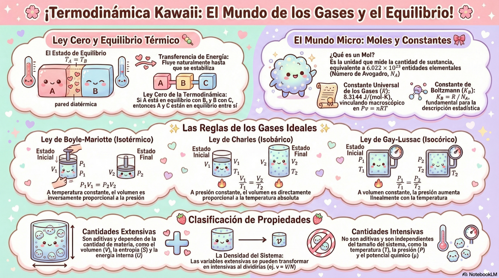 Primer principio de la termodinámica · Lámina de apoyo de termodinámica (Clase 2)